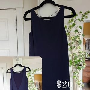 Mini dress - open back